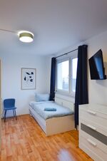 Einzelbetten mit Boxspringmatratze Einzelbetten mit Boxspringmatratze