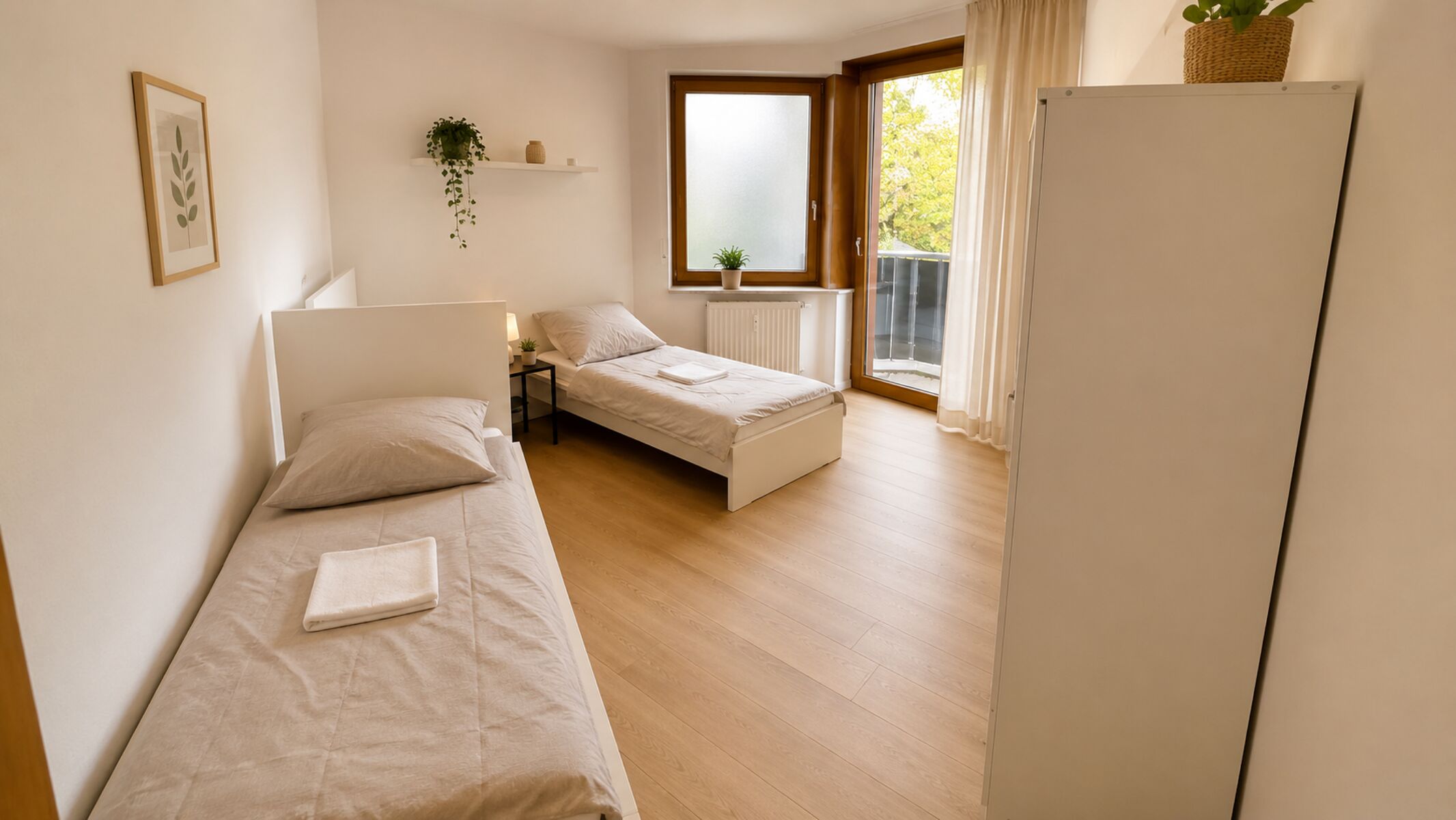 2 Schlafzimmer 2 Schlafzimmer