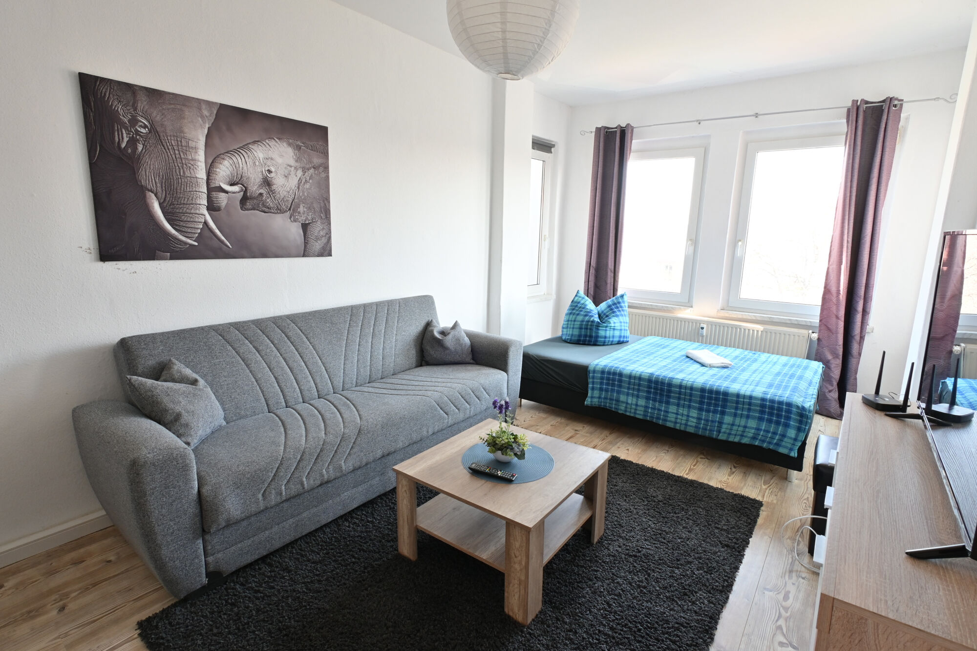 große Betten + Wohnzimmer große Betten + Wohnzimmer