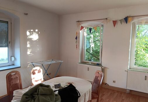 Esszimmer, wahlweise mit Zustellbett Esszimmer, wahlweise mit Zustellbett