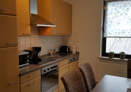 Gemütliche voll ausgestattete Küche Gemütliche voll ausgestattete Küche