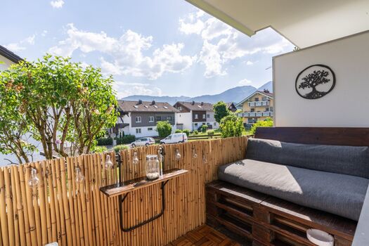 Balkon mit Bergblick und Lounge Balkon mit Bergblick und Lounge