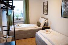 Schlafzimmer 2 mit 2 Einzelbetten Schlafzimmer 2 mit 2 Einzelbetten
