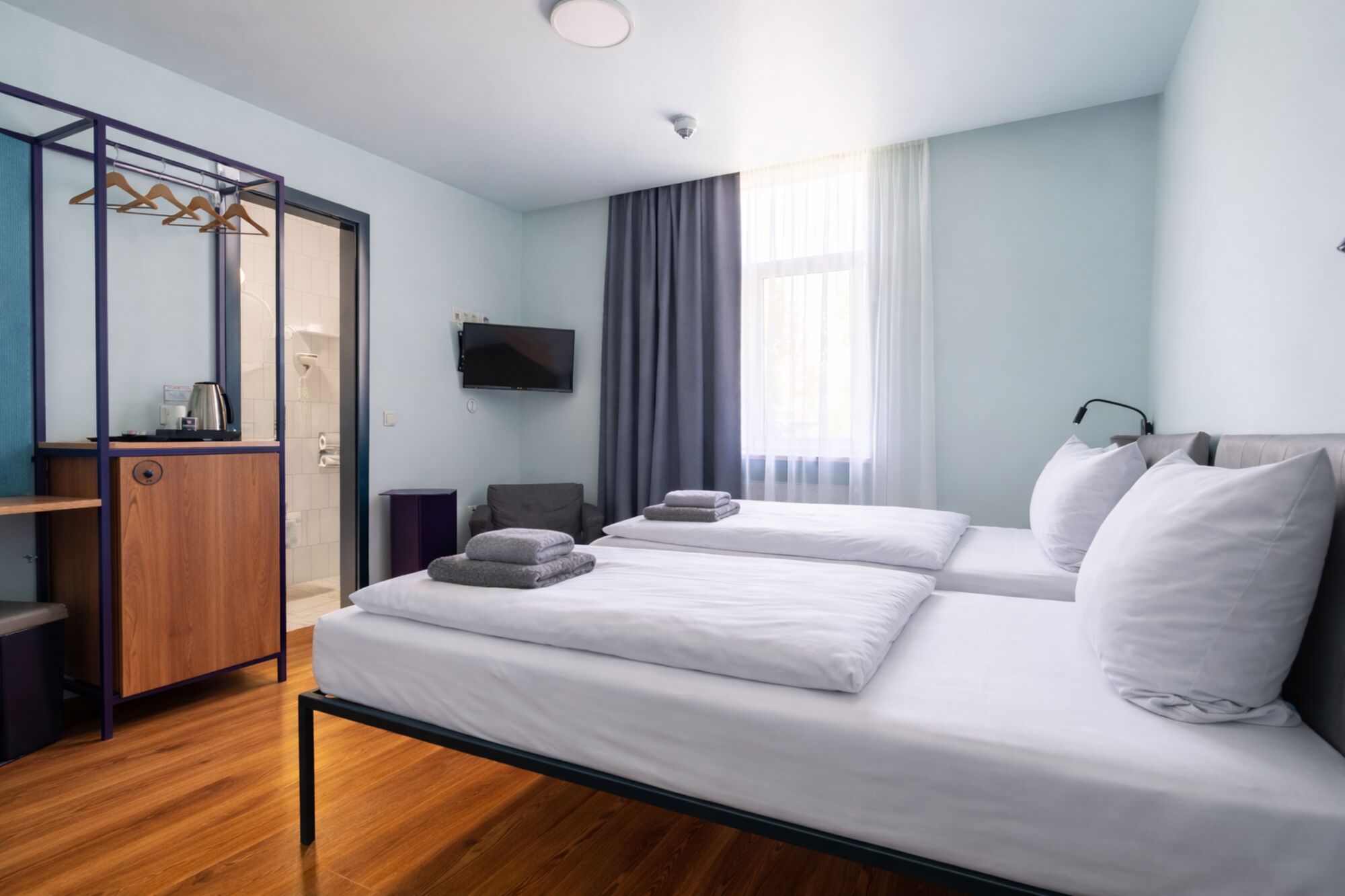Zweibettzimmer Das Schreder Hotel - Munich Free Parking Zweibettzimmer Das Schreder Hotel - Munich Free Parking