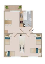 CosyHomes24 (GE09b) • Balkon • Higspeed-Wifi • Stellplatz Foto 3 CosyHomes24 (GE09b) • Balkon • Higspeed-Wifi • Stellplatz Foto 3