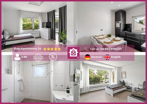 EasyApartments24 - Eigene Küche & Badezimmer! Bild 1 EasyApartments24 - Eigene Küche & Badezimmer! Bild 1