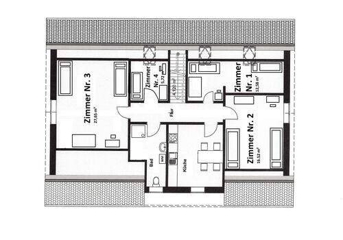 Whg 3 mit 7 Betten Whg 3 mit 7 Betten