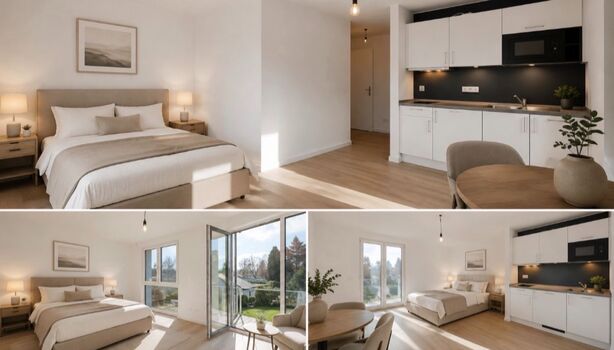 Hotel Zimmer mit Kochmöglichkeit - Gut & Günstig Bild 3 Hotel Zimmer mit Kochmöglichkeit - Gut & Günstig Bild 3