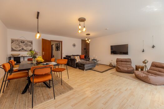 Apartment 3-Wohnzimmer/ Essbereich Apartment 3-Wohnzimmer/ Essbereich