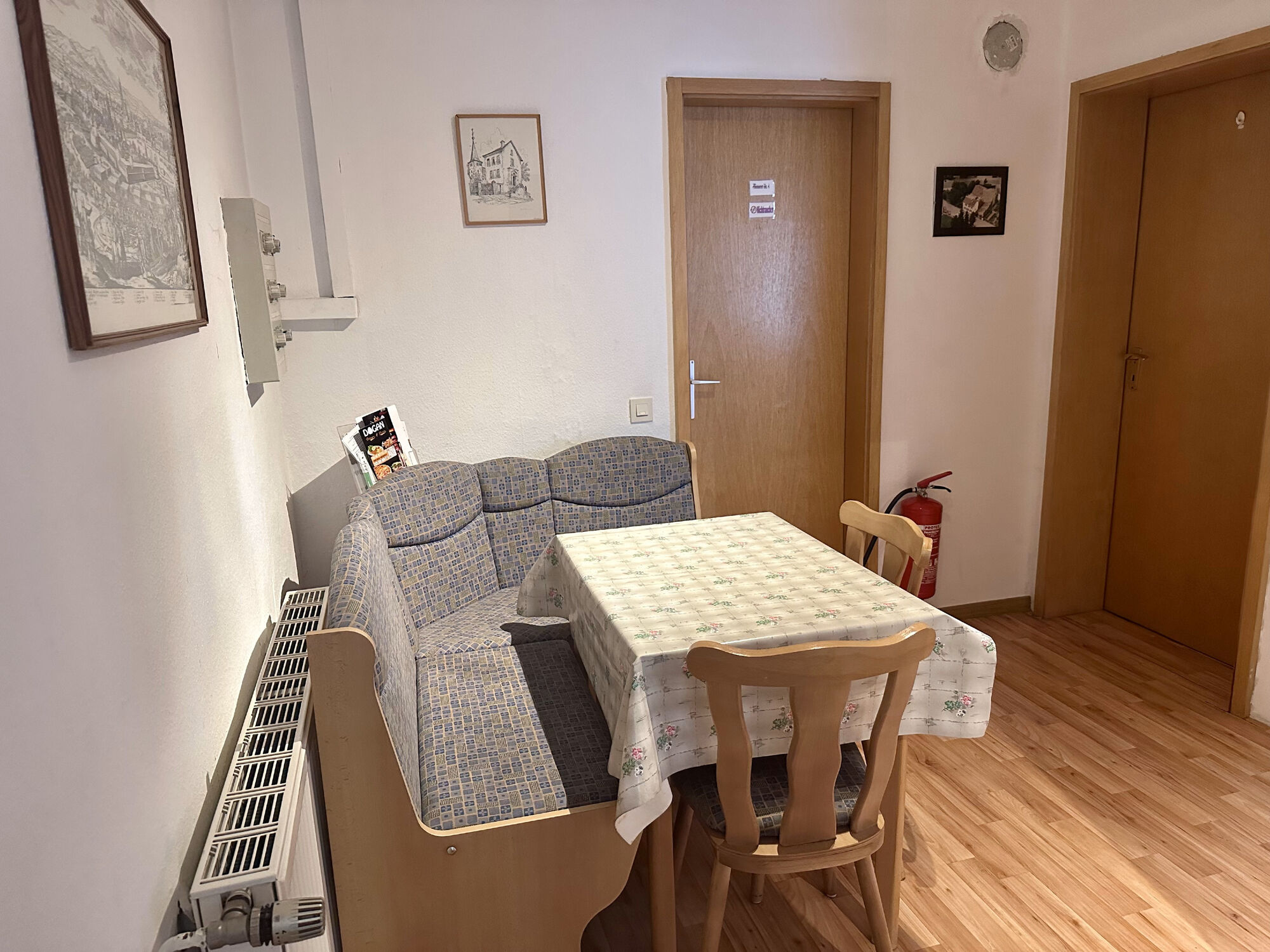 Essecke in der Ferienwohnung Essecke in der Ferienwohnung