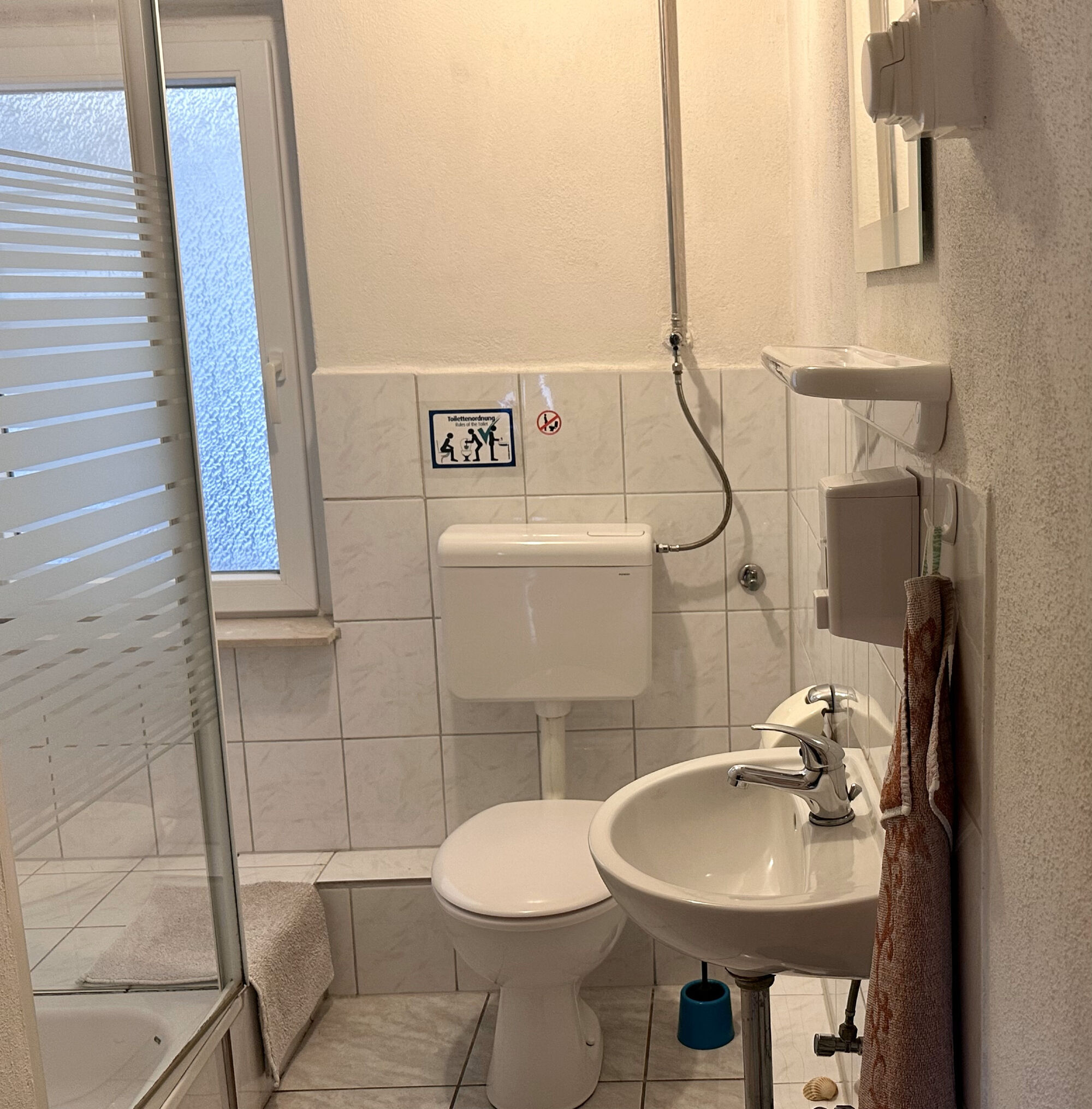 Gemeinschaftsbad im Ferienhaus Gemeinschaftsbad im Ferienhaus