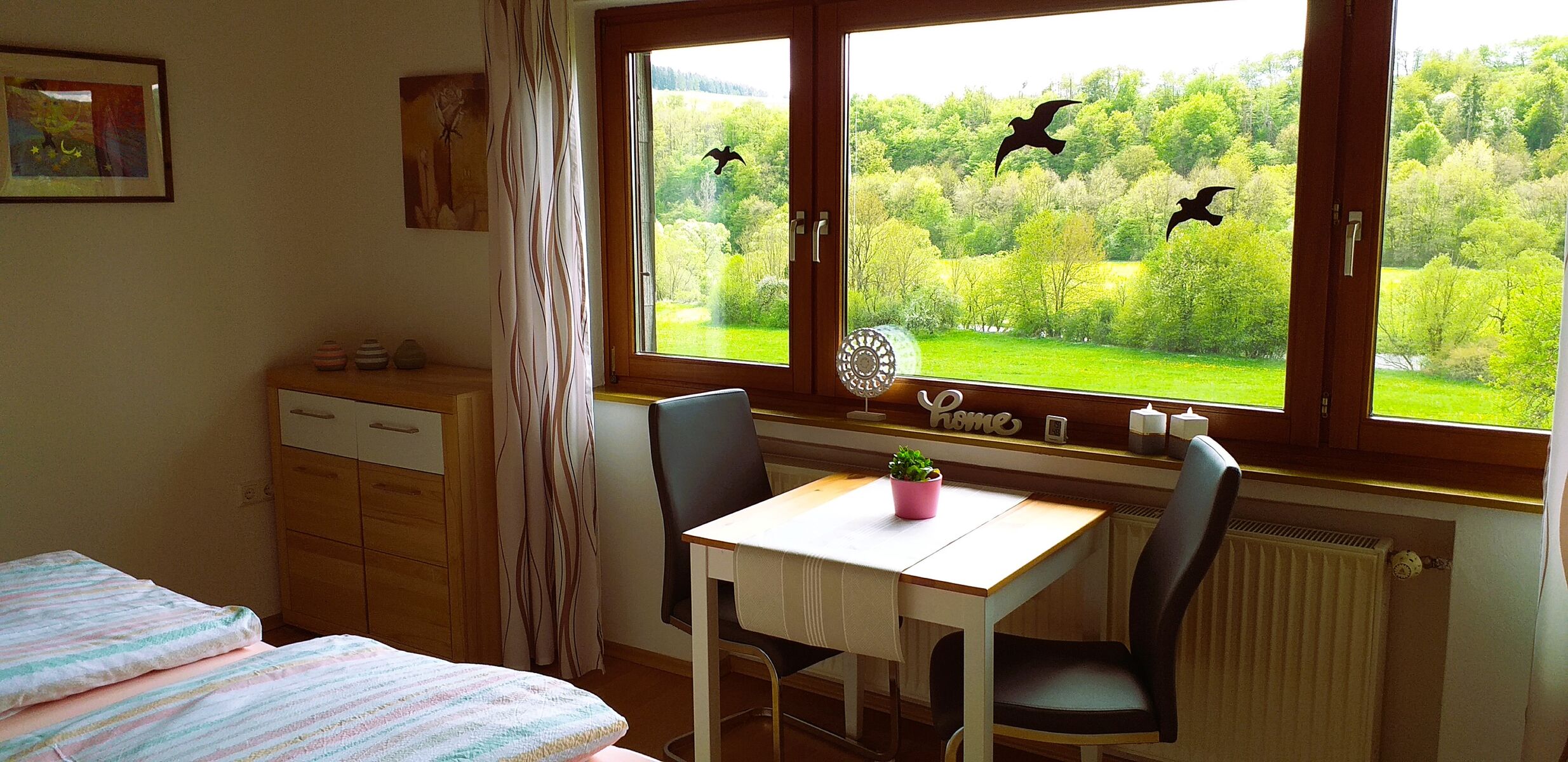 Aussicht aus Schlafzimmer 1 Aussicht aus Schlafzimmer 1