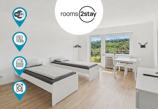 Balkon und Parkplatz | Komfortable Unterkünfte in Lüdenscheid Bild 1 Balkon und Parkplatz | Komfortable Unterkünfte in Lüdenscheid Bild 1