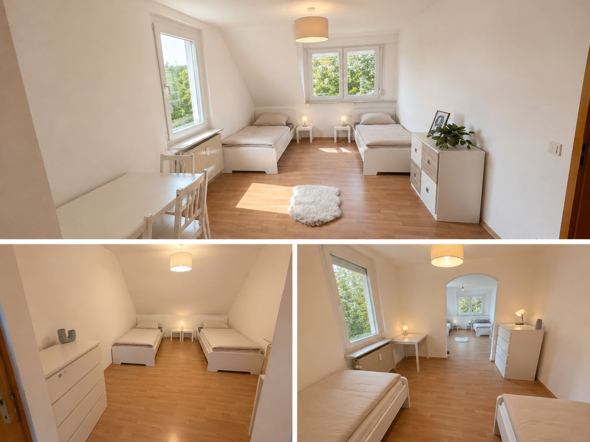 Wohnzimmer & Schlafzimmer 3 oder 2 Schlafzimmer Wohnzimmer & Schlafzimmer 3 oder 2 Schlafzimmer
