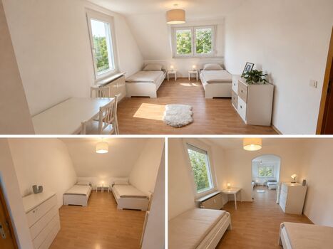 Wohnzimmer & Schlafzimmer 3 oder 2 Schlafzimmer Wohnzimmer & Schlafzimmer 3 oder 2 Schlafzimmer