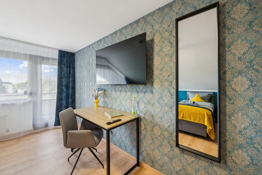 TV und Arbeitsbereich Schlafzimmer TV und Arbeitsbereich Schlafzimmer