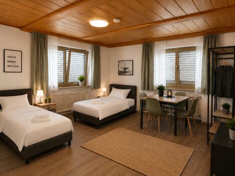 Ruhige Wohnung mit Garten für bis zu 4 Personen Bild 2 Ruhige Wohnung mit Garten für bis zu 4 Personen Bild 2
