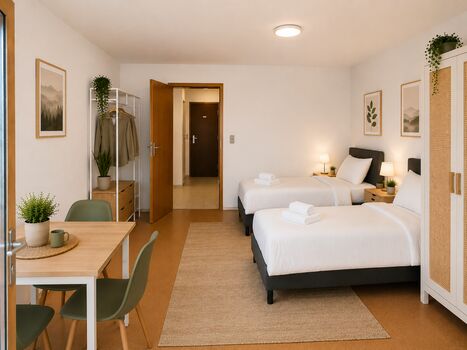 Ruhige Wohnung mit Garten für bis zu 4 Personen Bild 1 Ruhige Wohnung mit Garten für bis zu 4 Personen Bild 1