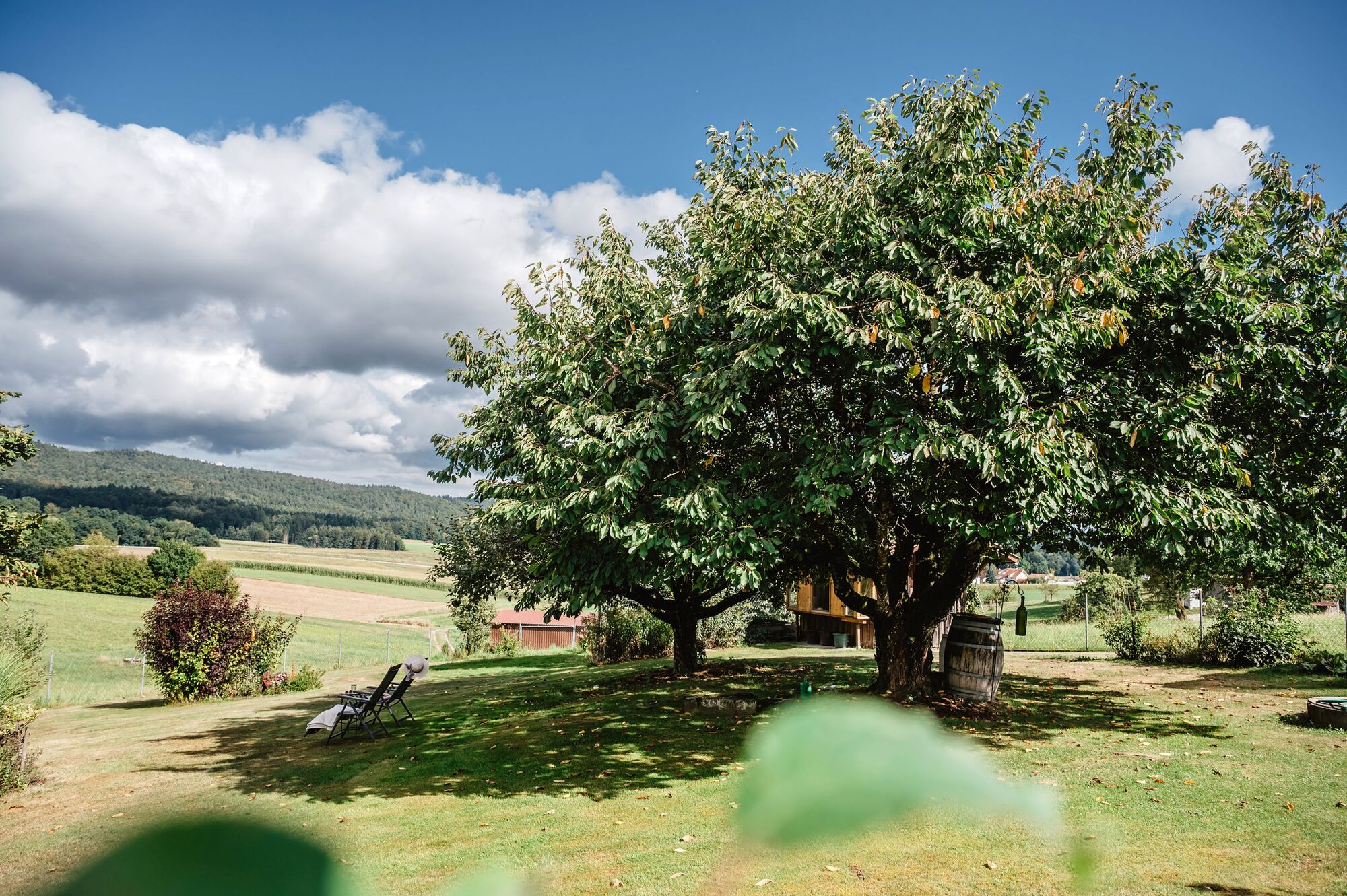 Herrlich großer Garten mit Weitblick!