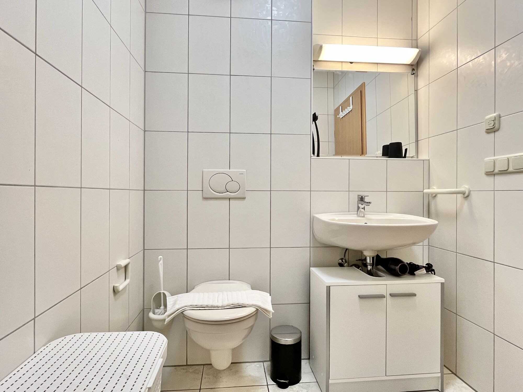 Badezimmer für ein Doppelzimmer