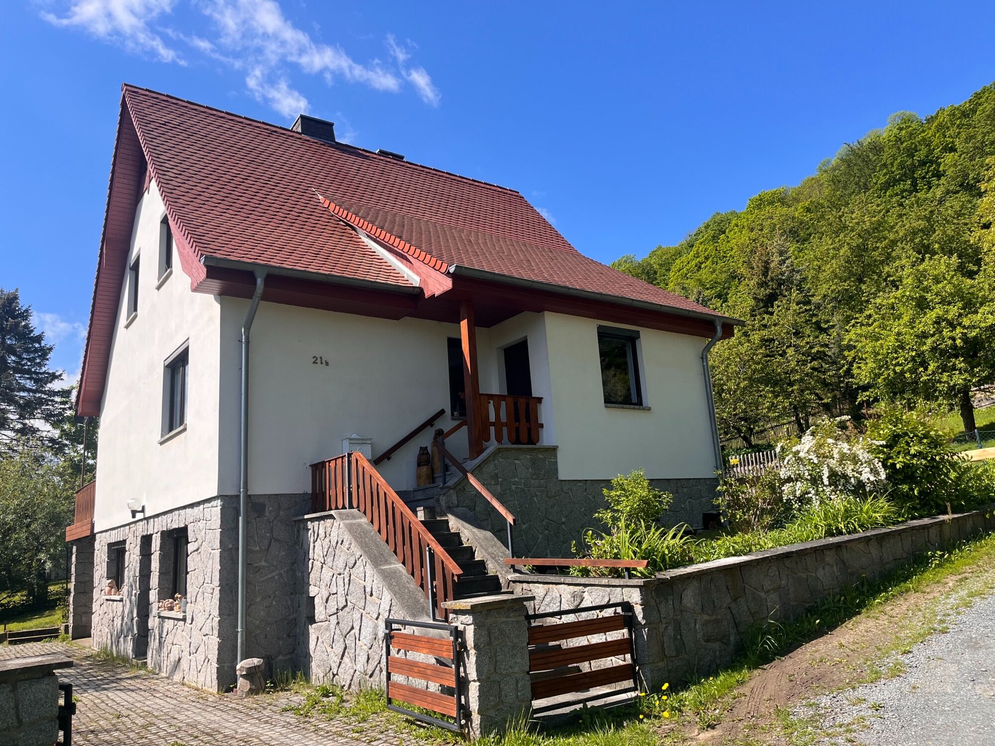 Hauseingang, vorn