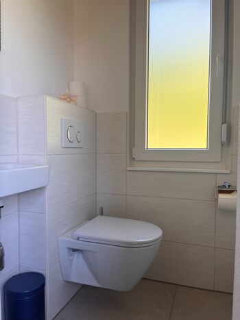 Toilette im Obergeschoss