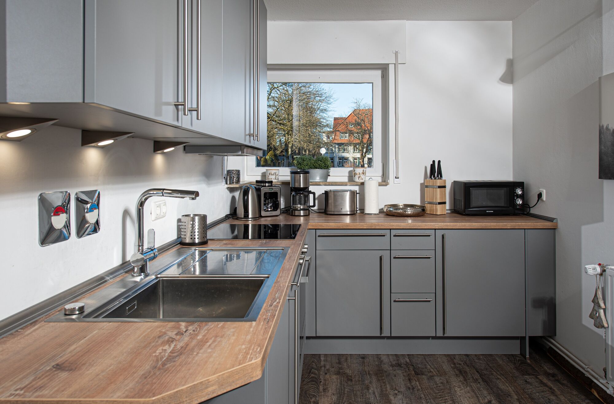 Hier macht kochen auch im Urlaub Spaß