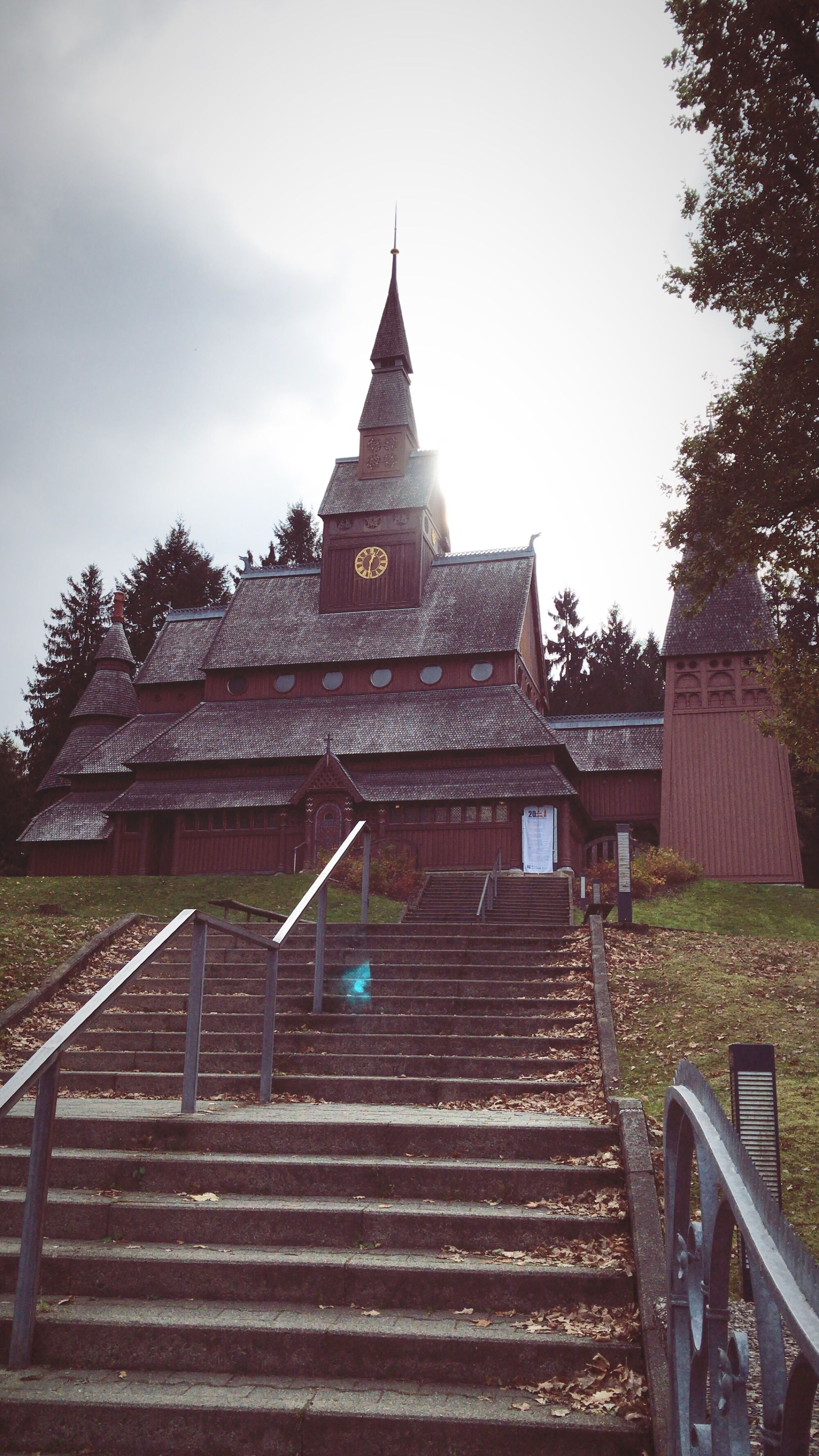 Die Stabkirche in Hahnenklee.
