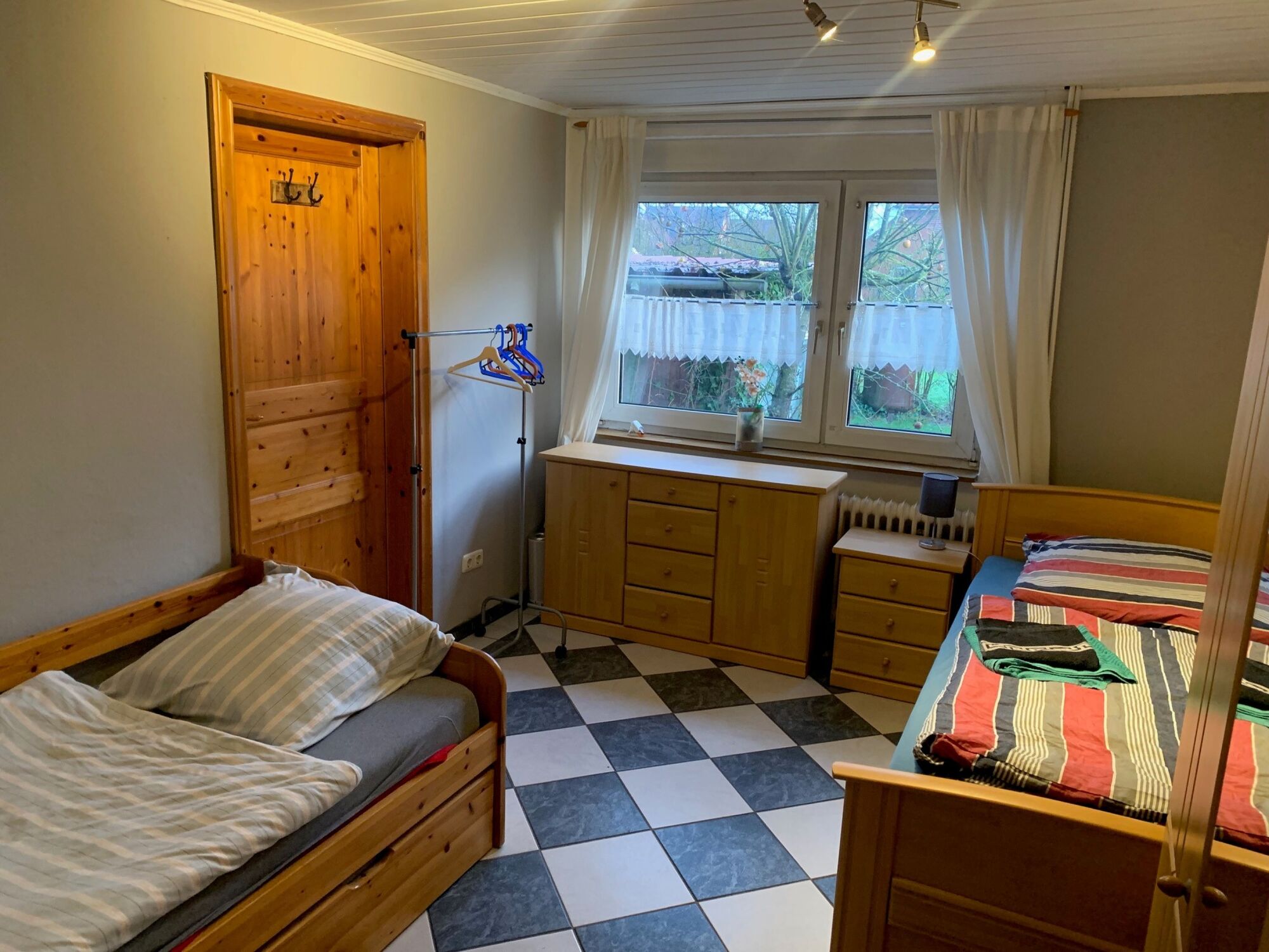 Zimmer 1 mit zwei Betten