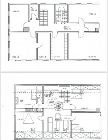Grundriss (Wohnung 2. OG)