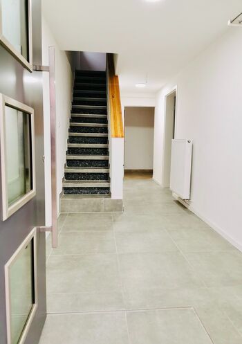 Aufgang Bad 1 und Schlafzimmer