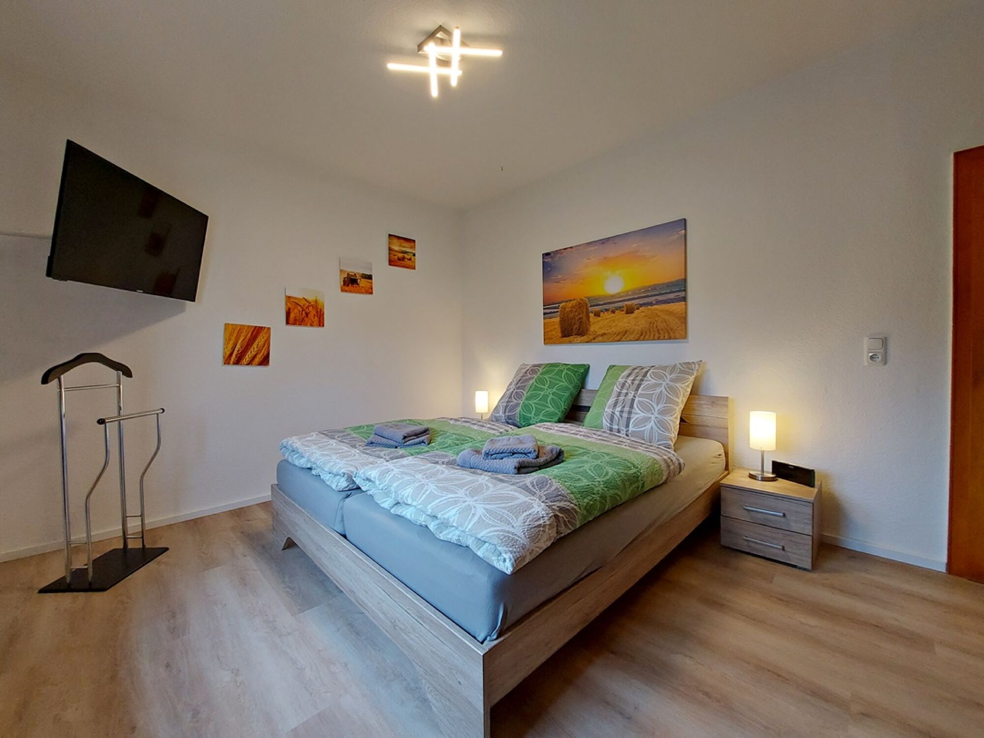 Liebevoll eingerichtetes Schlafzimmer