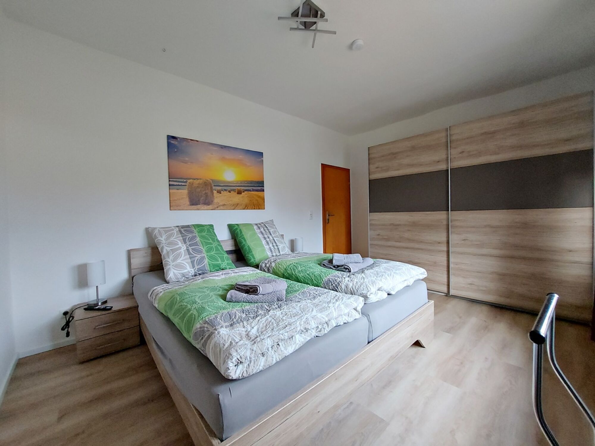 Komfortables Schlafzimmer