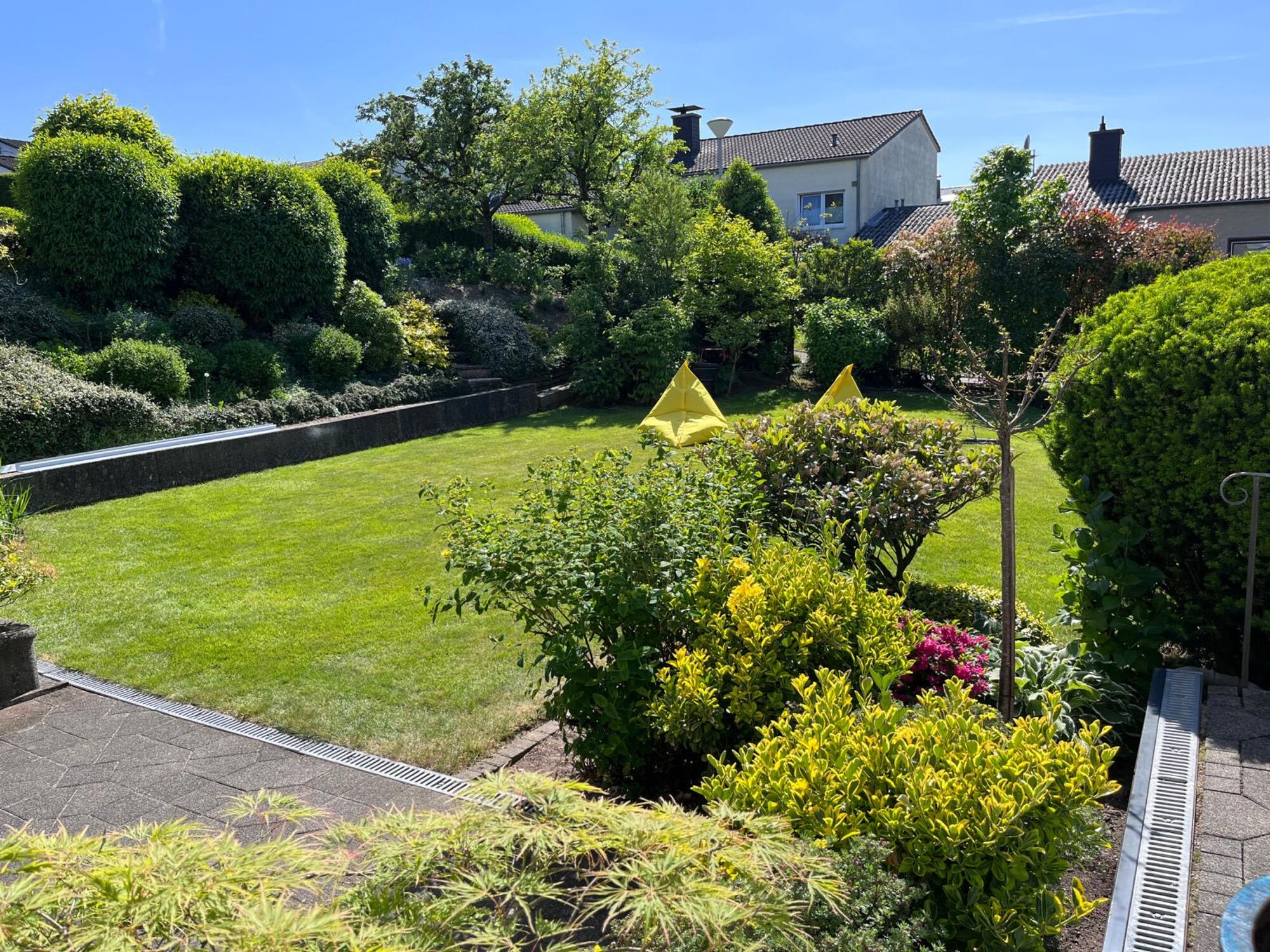 Gepflegte Gartenanlage