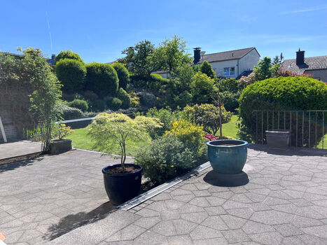 Gepflegte Gartenanlage