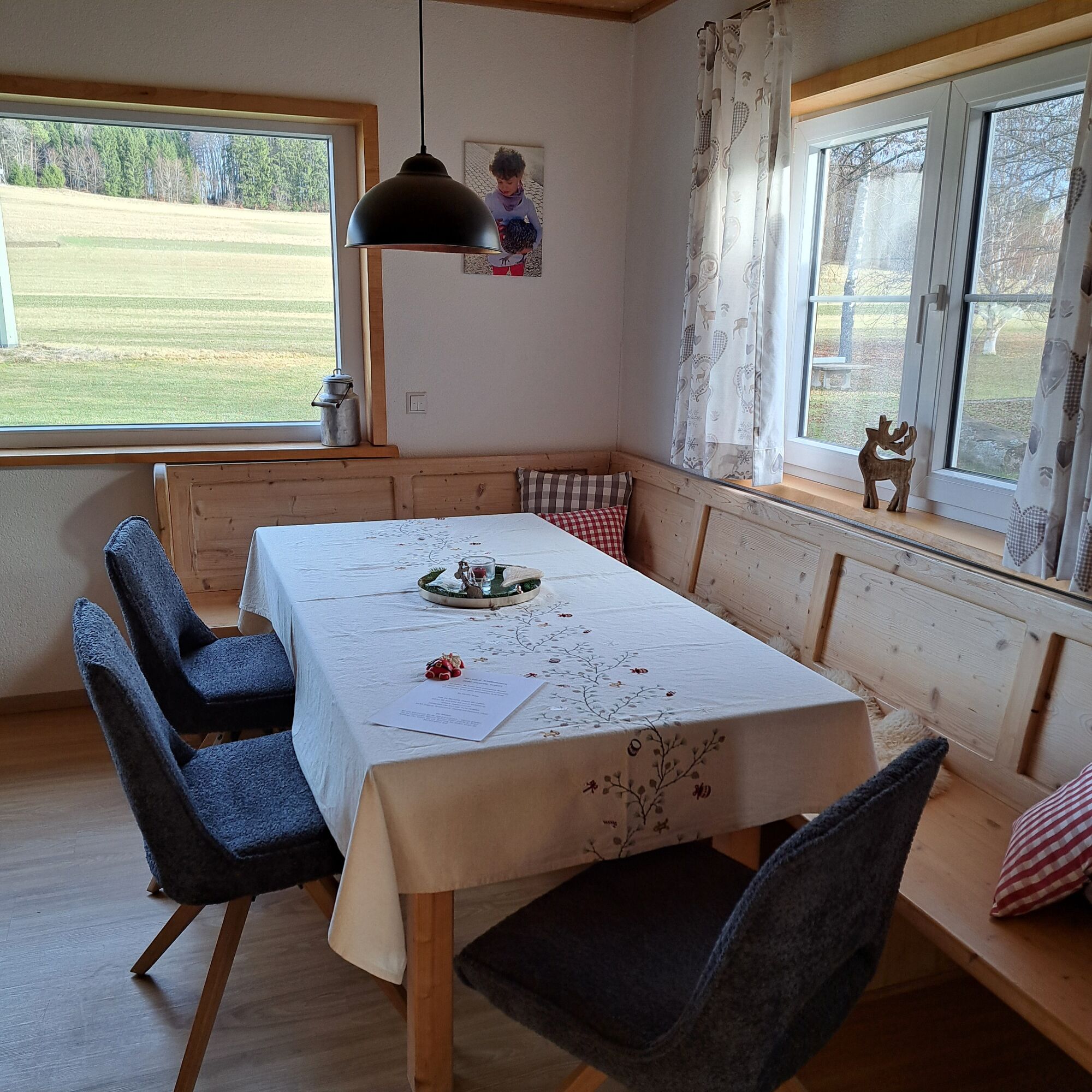Ferienhaus Eßzimmer