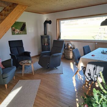 Ferienhaus Wohnzimmer / Eßzimmer