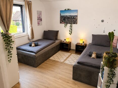 2 Einzelbetten Zimmer
