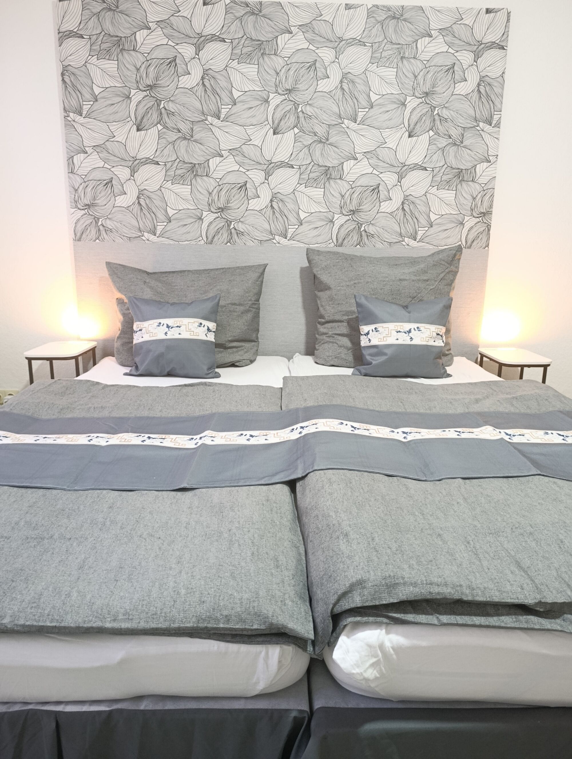 Doppelbett oder 2x Einzelbetten