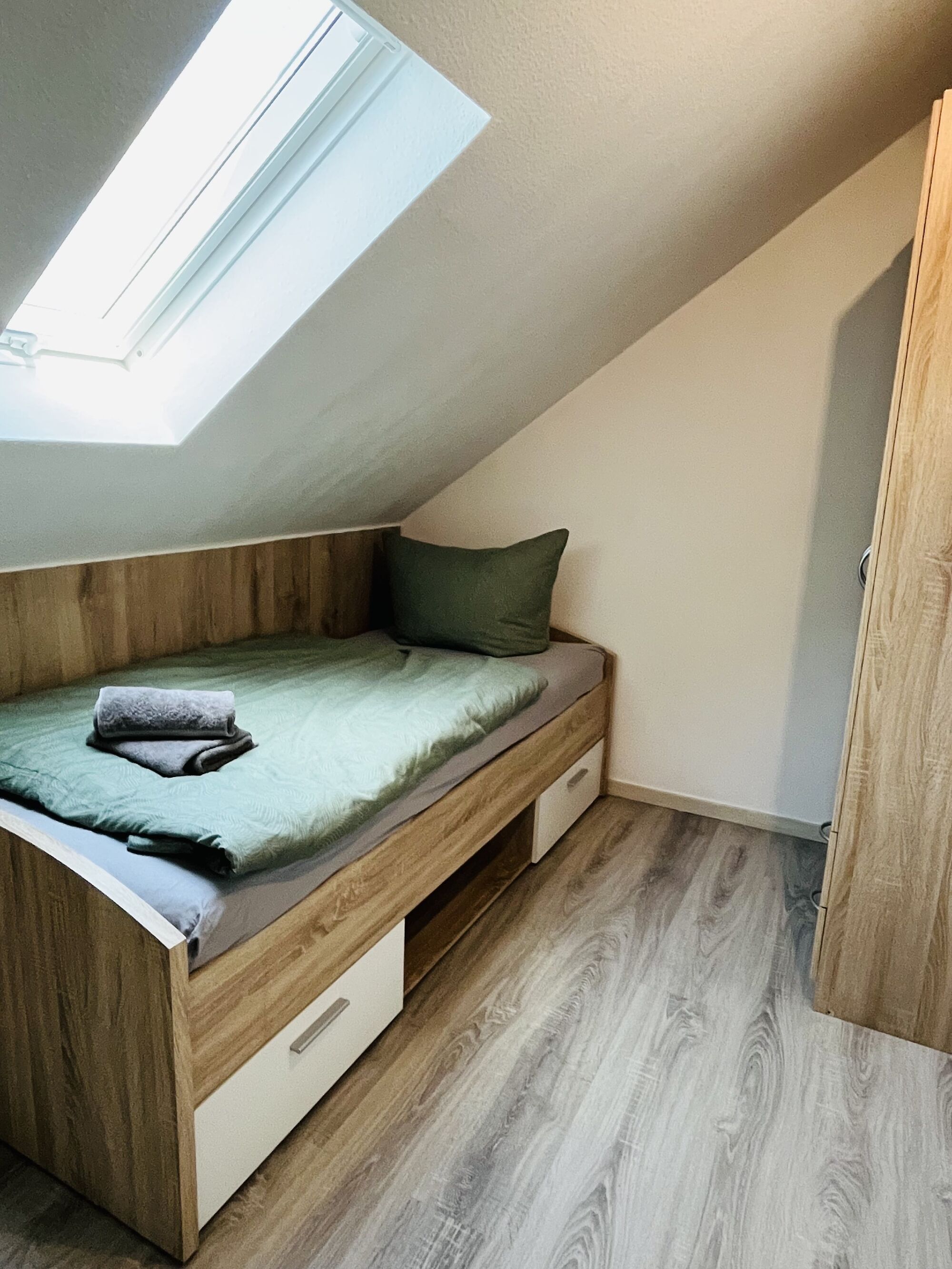2-Zimmer Apartment: Doppelzimmer