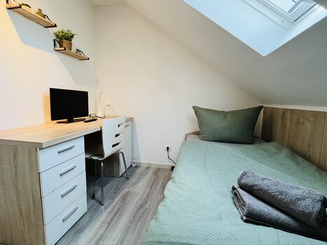 2-Zimmer Apartment: Doppelzimmer