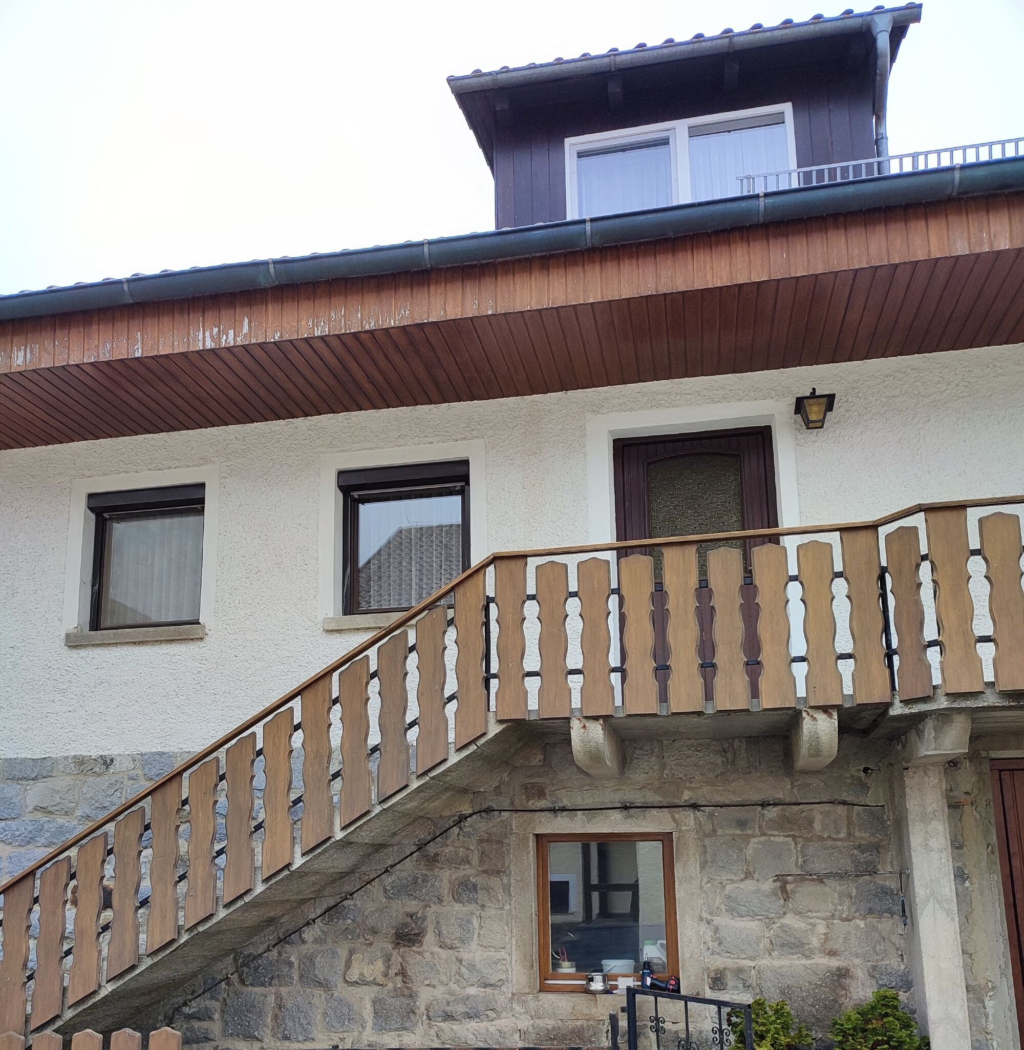 Monteurwohnung / Worker's housing balkony