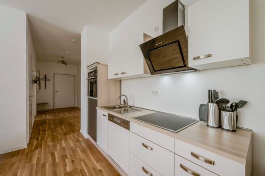 Design 3 Zimmer-Apartment I Stadtmitte I WLAN I Balkon Bild 6