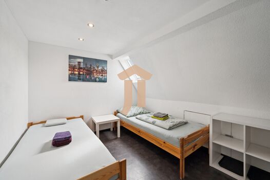 Schlafzimmer 2 mit 2 Betten