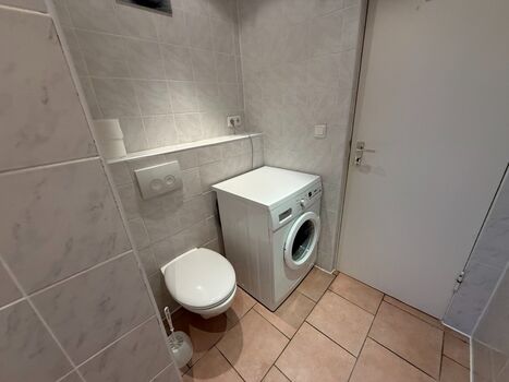 Waschmaschine und WC