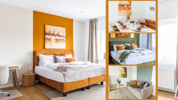 3 Schlafzimmer plus Daybed - Boxspringbetten - 8 Personen Bild 1