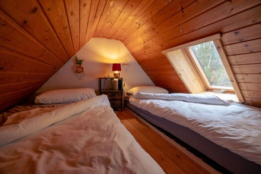 1-Zimmer Apartment Schlafbereich