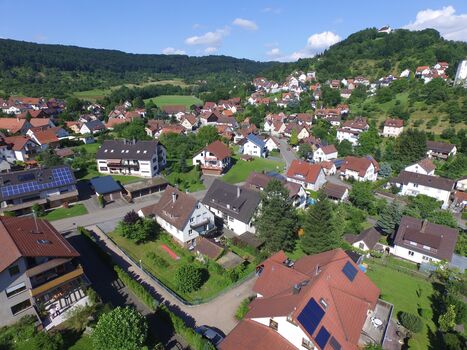 Schlossblick auf den Ebersberg 