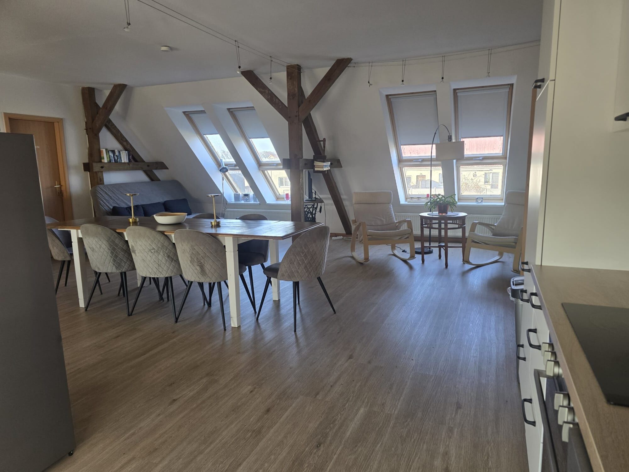 Gemeinschaftsraum OG für Mohn- und Nordlichtzimmer