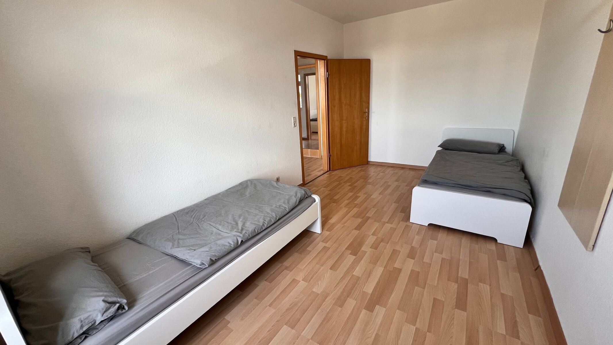3- Raum Wohnung mit 7 Einzelbetten